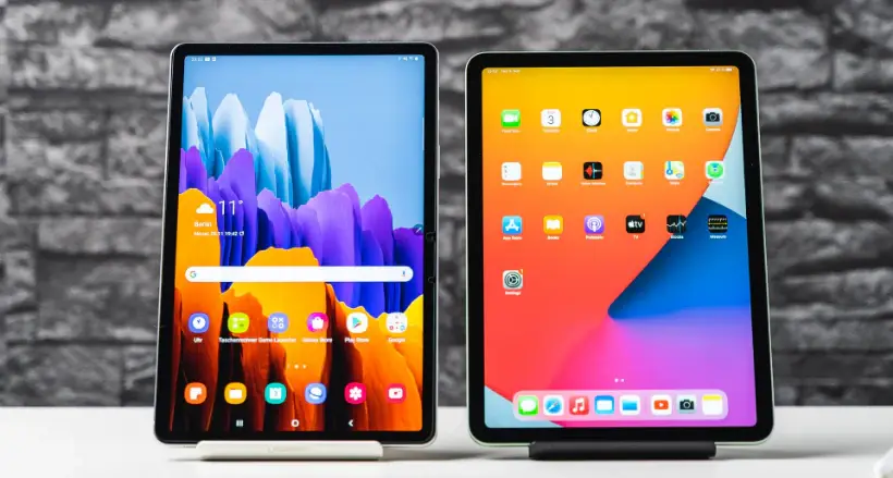 iPad vs Samsung Tablet